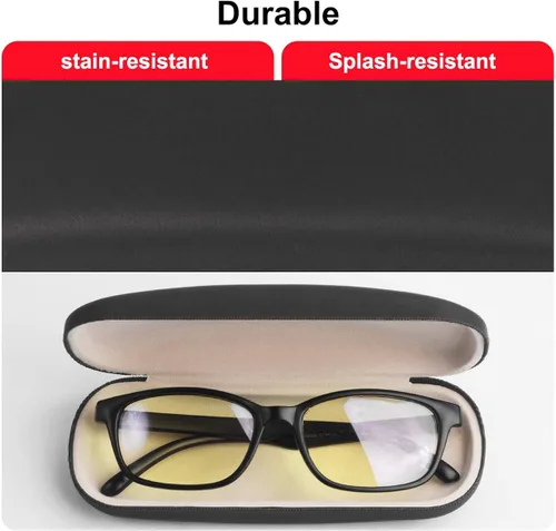 Miniatura 5 de RayLove Fundas de lentes unisex rígidas funda protectora para lentes Diseño tejidoRosa