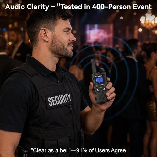 Miniatura 5 de SAMCOM FRS - Radios bidireccionales, sin licencia, llamada de grupo familiar, radio de 2 vías FCC‑certified UHF Two Way Radios 22 Channels with