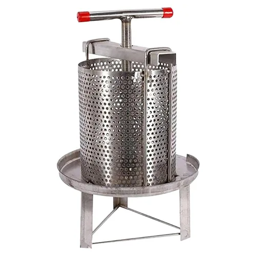 Prensa manual de la miel del hogar del acero inoxidable de la apicultura del extractor de la miel de la máquina