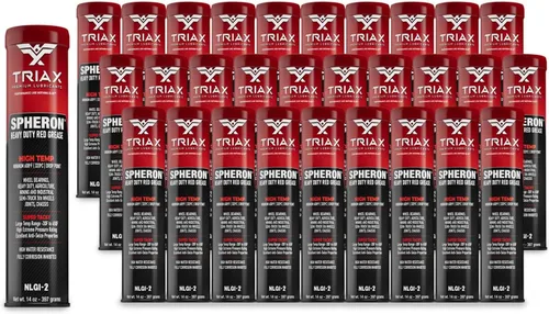 Miniatura 9 de TRIAX Spheron Grease NLGI-2 Complejo de litio, alta temperatura, súper resistente, ultra pegajoso, EP, resistente al agua, para quinta rueda