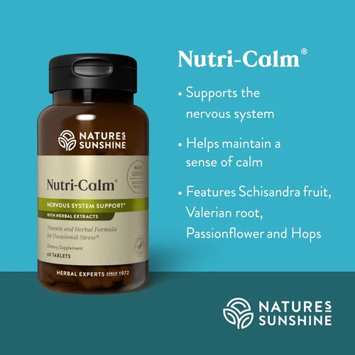 Miniatura 4 de Nature's Sunshine Nutri-Calm, 60 Tabletas