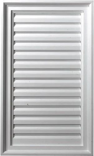 Miniatura 16 de Ekena Millwork - Persiana vertical a dos aguas GVVE12X18D, 12 pulgadas de ancho x 18 pulgadas de alto x 1 7/8 pulgadas profundidad., GVVE12X18F