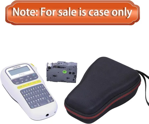 Miniatura 9 de LTGEM - Funda compatible con Brother P-Touch PTH110/PTH110BP/P-Touch PTH111 Pro/PTE110/PT-H100 etiquetadora, bolsa de almacenamiento de viaje
