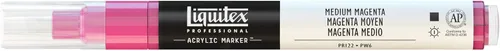 Miniatura 51 de Rotuladores de pintura Liquitex Professional, de punta ancha, Verde fosforescente, 8mm Verde fluorescente