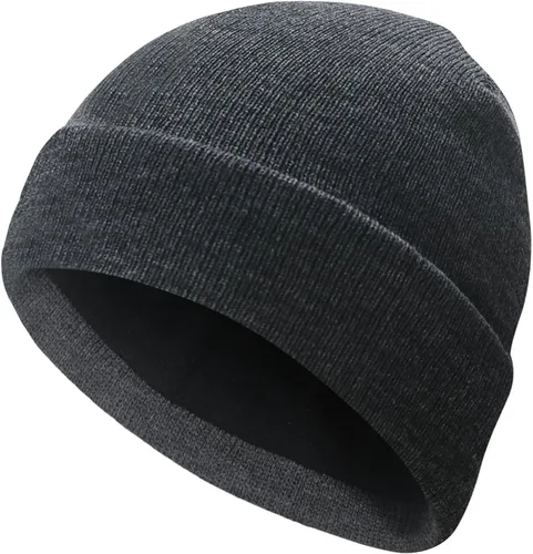 Miniatura 16 de PFFY Beanie for Men Women Unisex Knit Cuffed Plain Winter Thick Lined Beanies Hats