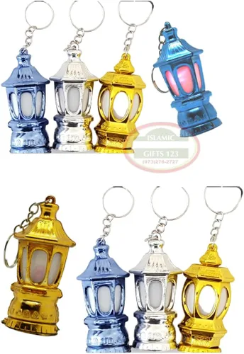 Miniatura 3 de SOLUSTRE 40 linternas LED portátiles mini linternas palacio luces Ramadán llavero decorativo lámparas para acampar emergencias al aire libre