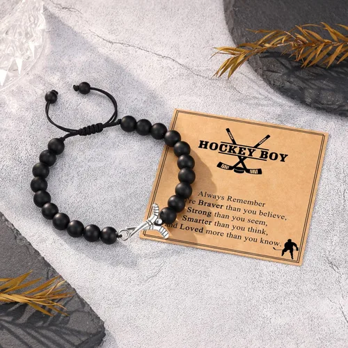 Miniatura 4 de UNGENT THEM Regalos para adolescentes y niños, pulsera de béisbol, baloncesto, fútbol, fútbol, regalos para niños, regalos de graduación