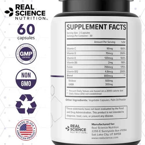 Miniatura 7 de Real Science LegEase Miracle - Suplemento completamente natural para el alivio del síndrome de piernas inquietas y calambres en las piernas
