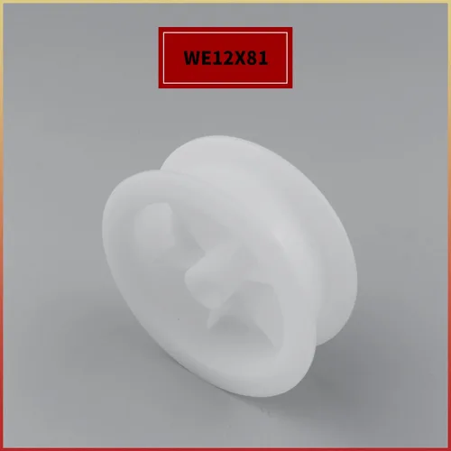 Miniatura 7 de WE12X81 - Pieza de repuesto para rueda de polea tensora de secadora compatible con secadores GE