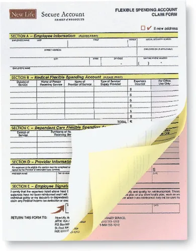 Xerox® Revolution™ Papel de copia digital sin carbono recto de 3 partes de alta calidad, blanco/canario/rosa, letra (8.5 x 11 pulgadas), 835 juegos