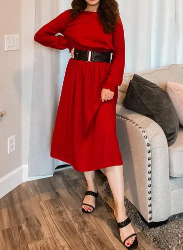Miniatura 5 de GRACE KARIN Cinturón elástico vintage ancho para mujer.