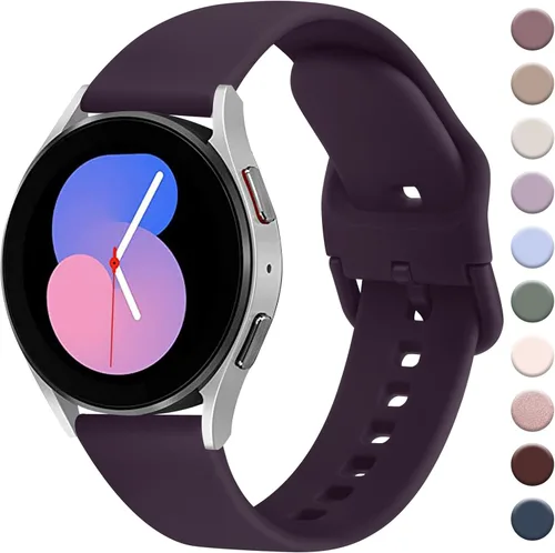 Miniatura 15 de AK para Samsung Galaxy Watch 5 Banda 40mm 44mm/Galaxy Watch 5 Pro Bandas 45mm, Correa Deportiva Suave de 20mm para Galaxy Watch 5