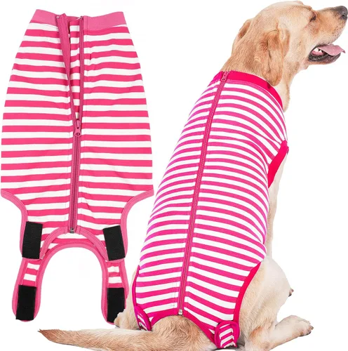 Miniatura 16 de Traje de Recuperación Quirúrgica para Perros, Camisa de Cirugía para Perros Machos y Hembras, Ropa de Recuperación para Esterilización y Castración