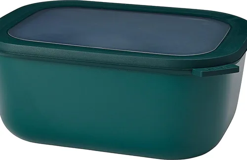 Miniatura 33 de Mepal Cirqula - Recipiente circular rectangular para almacenar y servir alimentos con tapas transparentes, perfecto para preparación de alimentos