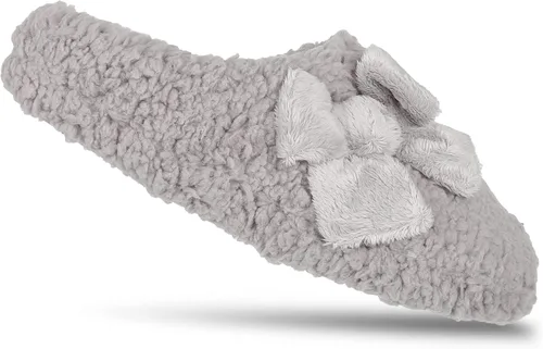 Miniatura 7 de Jessica Simpson Women's Plush Marshmallow Slide on House Slipper Clog with Memory Foam