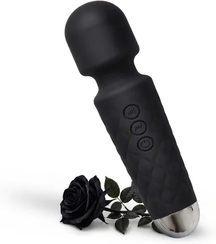 SGWGSMD] Mini masajeador multifrecuencia portátil inalámbrico para hombro, cuello y espalda - Alivia la fatiga - Recargable con batería de larga