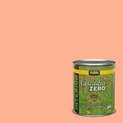Miniatura 99 de Rodda Paint CASCADIA ZERO - Pintura plana e imprimación para interiores en uno, cuarto de galón, crema de ballet