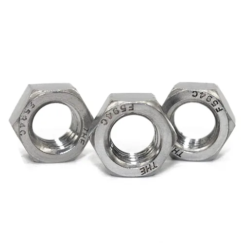 Fullerkreg Tuerca hexagonal inoxidable de 1/4"-20, acero inoxidable 304, acabado brillante, (100 piezas)