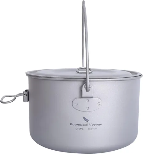Miniatura 12 de Al aire libre 25.4 fl oz - 98.1 fl oz Titanio Pot con tapa Plegable Fianza Mango Camping Senderismo Picnic Ultraligero Botella de Agua Taza Taza