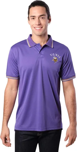 Miniatura 20 de Ultra Game - Polo de jersey de la NFL para hombre, súper suave y de secado rápido