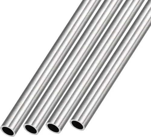 Miniatura 12 de METALLIXITY Tubo de acero inoxidable 304 (0.039 in de diámetro exterior x 0.008 in de pared T x 9.843 in de largo), 4 piezas, tubo recto