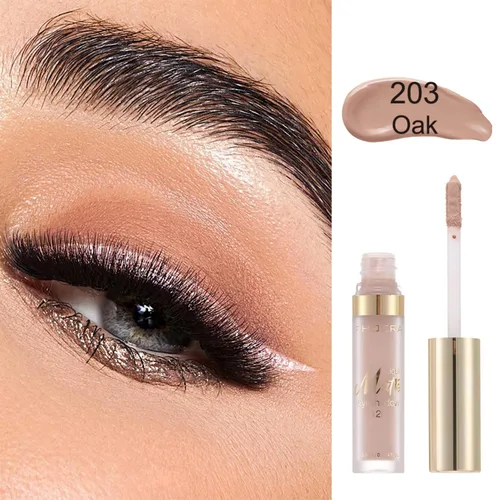 Miniatura 2 de Sombra de ojos líquida mate, 8 colores, sombra de ojos cremosa, suave y cremosa, de larga duración e impermeable, ligera sombra de ojos crema