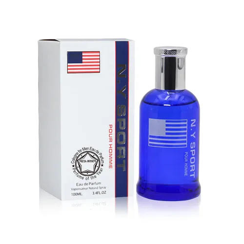 Miniatura 2 de Juego de 4 fragancias de colonia para hombre (NY Sport+Deluxe+Sportmen+Intense para hombres), fragancia Eau de Parfum en aerosol, aroma masculino