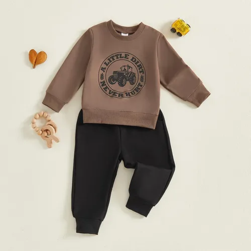 Miniatura 5 de Adobabirl Conjunto de sudadera y pantalones de Halloween para bebé, sudadera y pantalones con parche de calabaza para Halloween, otoño, ropa de bebé