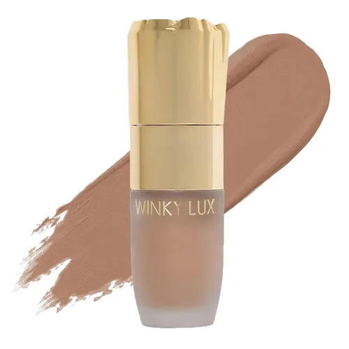 Winky Lux Cheeky Rose Liquid Sculpt - Bronceador líquido sin peso de alto pigmento y contorno, mezclable sin esfuerzo, acabado de terciopelo ligero,