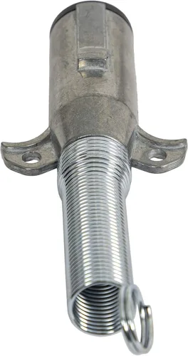 Miniatura 2 de Buyers Products - Conector de remolque de zinc fundido a presión de 2 vías, lado del remolque, pasadores horizontales con resorte, TC2002, PLATA