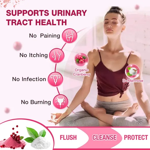 Miniatura 3 de ZEBORA Probióticos para mujeres, probióticos vaginales con arándano, prebióticos orgánicos, D-manosa y vitamina C - Apoya la salud del tracto