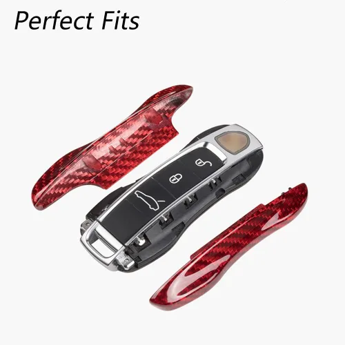 Miniatura 3 de SANRILY Funda de llave de coche para Porsche 911 2020, Rojo