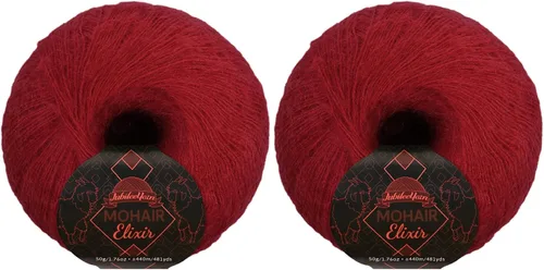 Miniatura 116 de JubileeYarn Mohair Elixir Yarn - 50g/Skein Baby Wool Blend - Cosmopolitan - 1 Skein