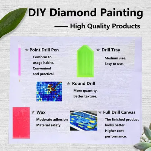 Miniatura 6 de VAIIEYO Kits de arte de diamantes 5D para perros adultos, pintura de diamante, cachorro de animales, pintura por números, lienzo redondo de Perro-21