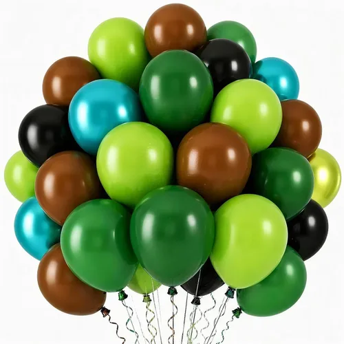 Miniatura 13 de Globos de arco iris bohemios, 60 unidades, retro, verde azulado, azul, rosa rubor, rosa, naranja oscuro, naranja claro, amarillo, verde salvia, azul