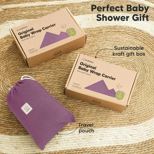 Miniatura 8 de KeaBabies Portabebés Envolvente - Portabebés Original Todo en 1 de Recién Nacido a Niño Pequeño, Fácil de Usar, Vínculo con Manos Libres, Ligero