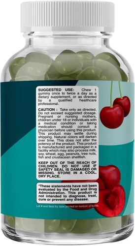 Miniatura 3 de Phytoral Gomitas calmantes Ashwagandha para hombres y mujeres, extracto de raíz con zinc y vitamina D, sabrosas gomitas de estrés adaptógeno