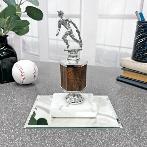 Miniatura 2 de Plymor Espejo de vidrio biselado rectangular de 5" x 7", 3 mm de espesor, paquete de 2