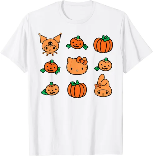 Miniatura 42 de Camiseta de Halloween Hello Kitty My Melody Kuromi Pumpkins