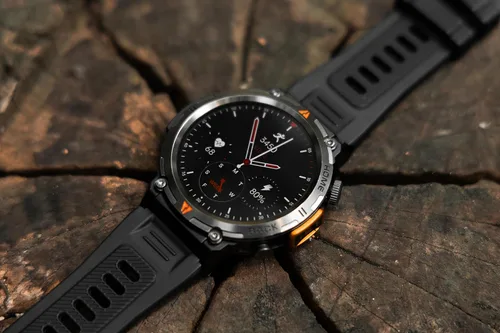Miniatura 13 de EIGIIS Reloj inteligente militar para hombre, táctico, resistente, con linterna de llamada Bluetooth, pantalla grande de 1.45 pulgadas, monitor