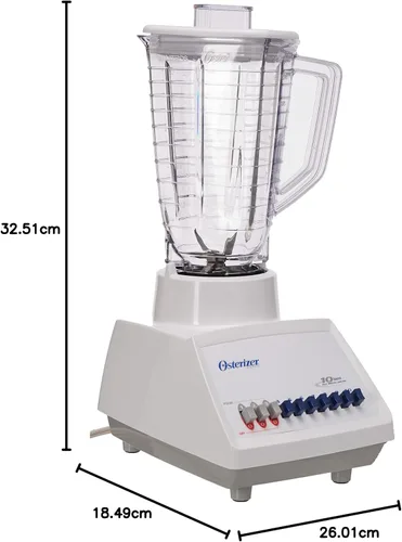 Miniatura 5 de Mexican Classic Oster Galaxie Blender Made in Mexico Osterizer (blanco)