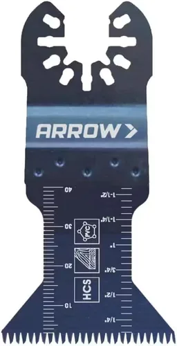 Miniatura 7 de Arrow Kit de cuchillas oscilantes multiherramienta de 10 piezas