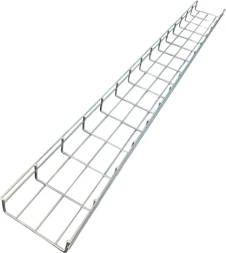 Miniatura 13 de Kable Kontrol Bandeja de cables – 5 pies de largo x 18 pulgadas de ancho x 4 pulgadas de alto – Paquete de 14 piezas a granel – Bandeja de malla