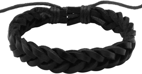 Miniatura 6 de Manfnee - Pulsera trenzada de cuero para hombres y mujeres ajustable