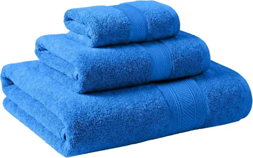 Miniatura 33 de Superior Juego de 2 toallas de baño de fibra larga 100% algodón peinado de 27.64 oz/m², para baño, ducha, cocina, súper suave, afelpado, altamente