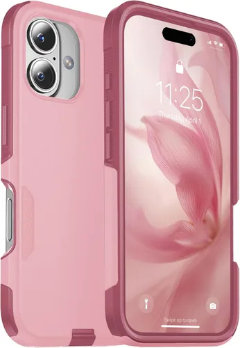 Miniatura 10 de jaroco Funda para iPhone 13 y Funda para iPhone 14 y Funda para iPhone 15 [Protección de Servicio Pesado][Protección contra Caídas de Grado