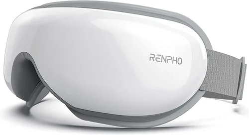 Miniatura 13 de RENPHO - Masajeador de ojos con calor y música Bluetooth, máquina recargable para el cuidado de los ojos con 5 modos, relaja y reduce la tensión