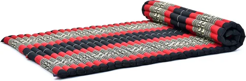 Miniatura 61 de Leewadee - Colchón plegable - Futón japonés enrollable -Alfombra de tatami triple pliegue - Cama de piso para invitados - Colchón de camping