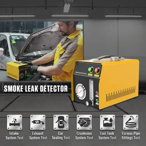 Miniatura 2 de Detector de fugas de humo EVAP, probador de fugas de vacío, modo humo/aire, probador de fugas de tubería de combustible, máquina de humo EVAP