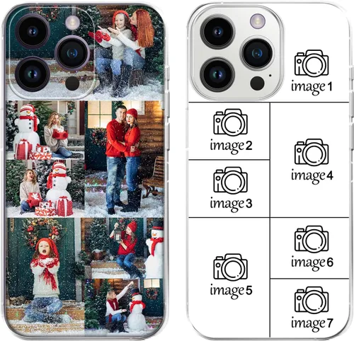 Miniatura 10 de Fundas de teléfono personalizadas con fotos para iPhone 17 16 15 14 13 12 11 Pro/Max/Plus/Mini, funda de teléfono personalizada, funda de TPU
